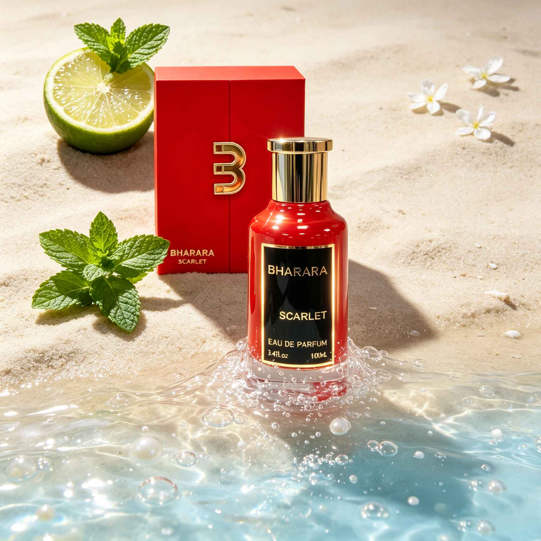 Women'S Red Formal Wear - น้ำหอม Bharara Scarlet Eau De Parfum