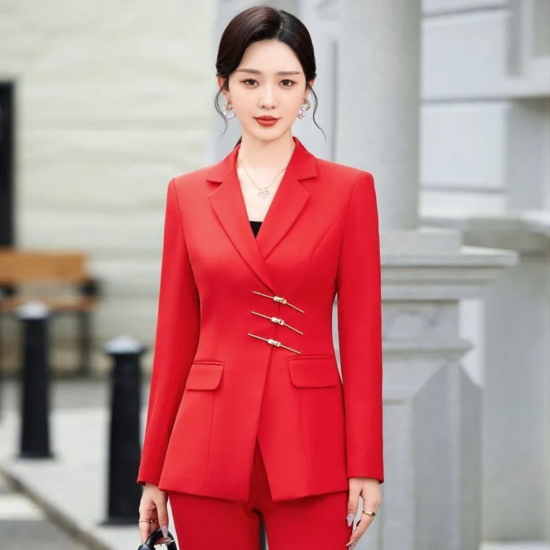 2025 แฟชั่นสีขาวสีแดงสีดําเสื้ - Women'S Red Formal Wear บทวิจารณ์และราคา