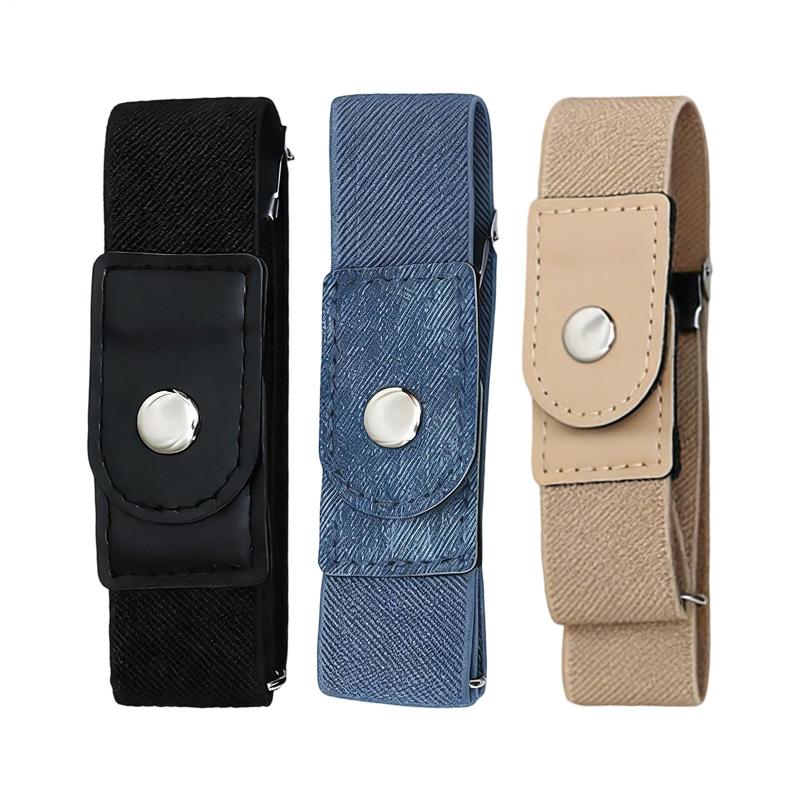 เข็มขัดยางยืดแบบไม่มีหัวเข็มขั - Women Formal Wear With Jeans บทวิจารณ์และราคา