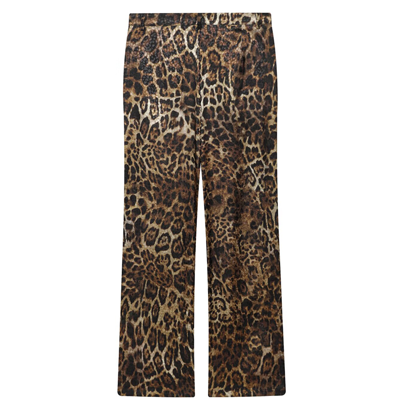 ชุดเซ็ตเสื้อผ้าลายเสือดาว HXAO - Women'S Formal Wear With Pants บทวิจารณ์และราคา