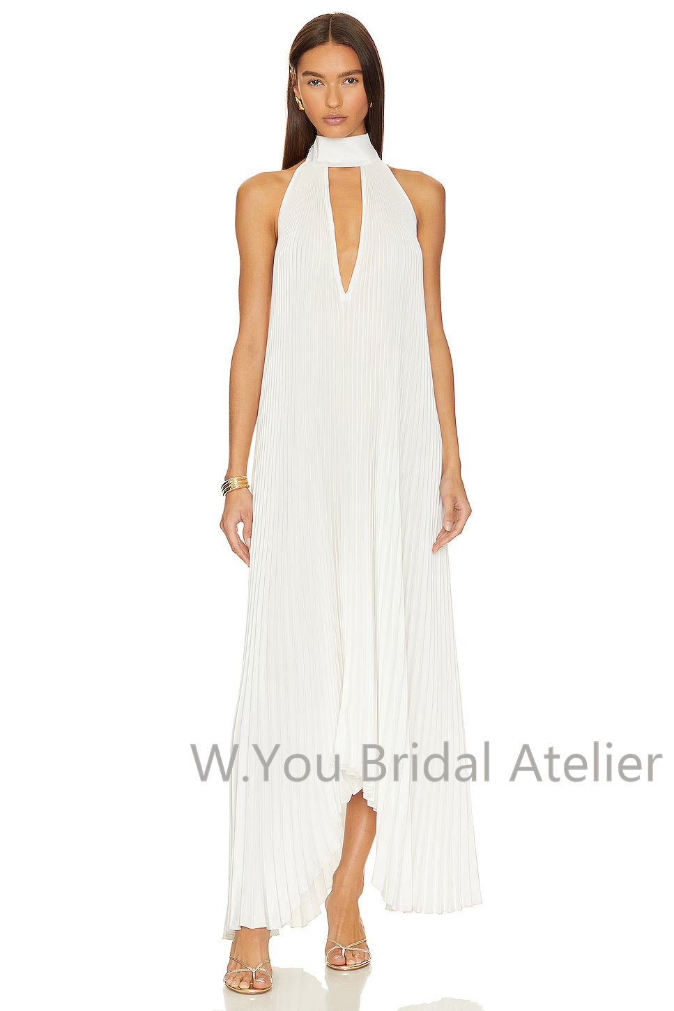 ชุดราตรีคอวีลึก ผ้าพันคอระบายจ - Women'S Formal Wear For A Wedding Guest บทวิจารณ์และราคา