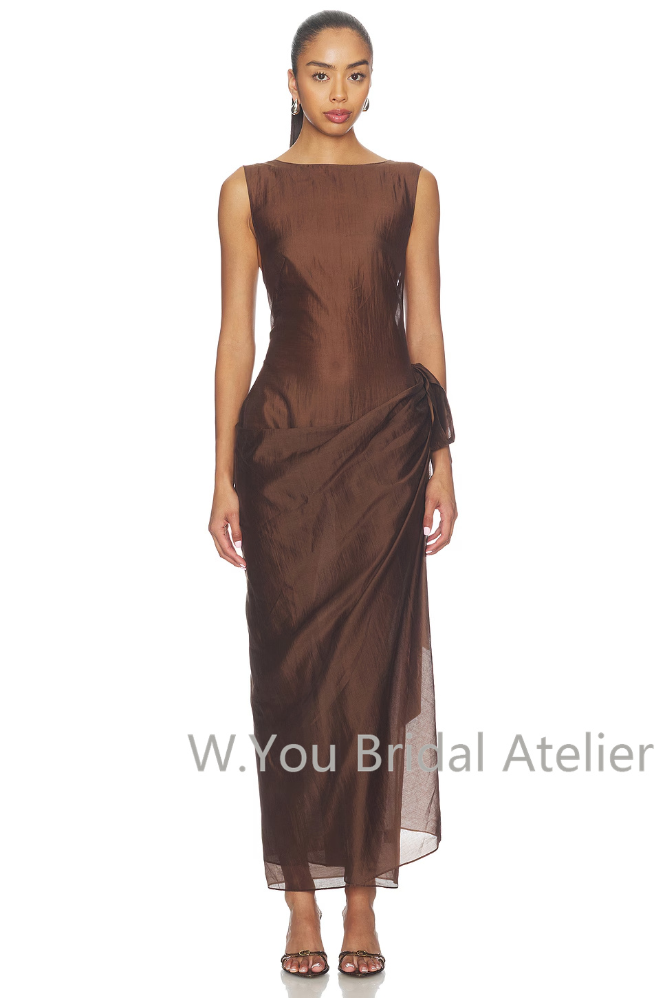 ชุดราตรีแบบเปิดไหล่ แขนกุด จับ - Women'S Formal Wear For A Wedding Guest บทวิจารณ์และราคา