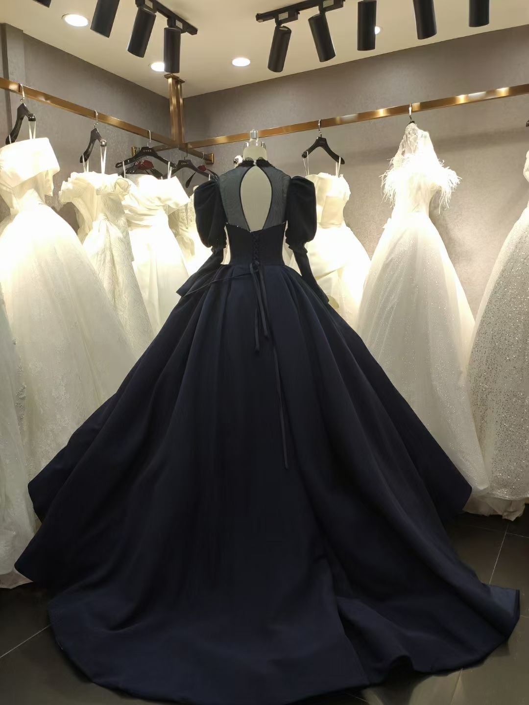 ชุดแต่งงานสไตล์โกธิคสีดำ คอวีแ - Women'S Gothic Formal Wear บทวิจารณ์และราคา