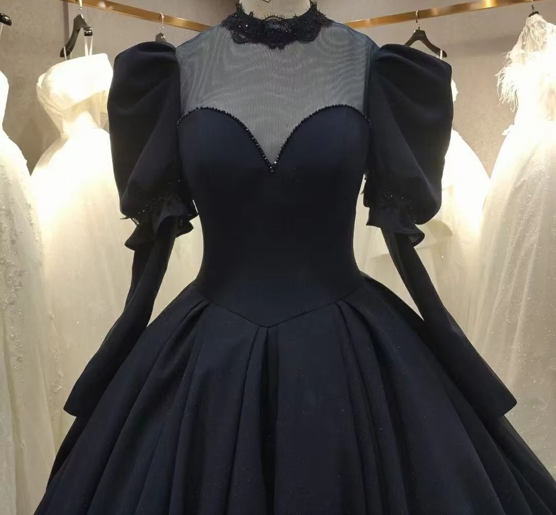 ชุดแต่งงานสไตล์โกธิคสีดำ คอวีแ - Women'S Gothic Formal Wear บทวิจารณ์และราคา
