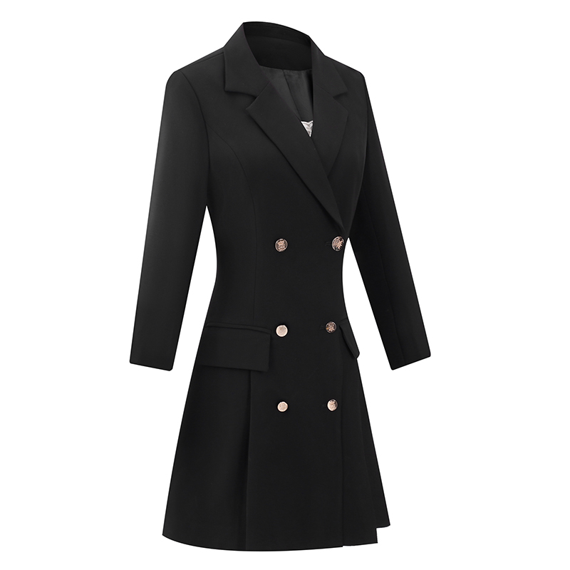 สีดําอาชีพชุดสูทความรู้สึกระดั - Japanese Women Formal Wear บทวิจารณ์และราคา