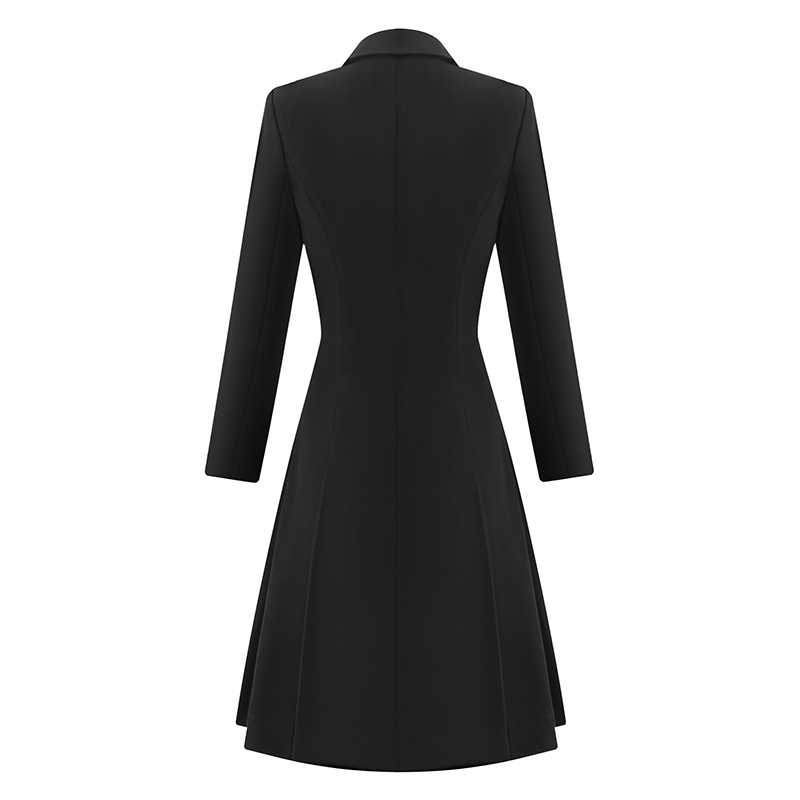 สีดําอาชีพชุดสูทความรู้สึกระดั - Japanese Women Formal Wear บทวิจารณ์และราคา
