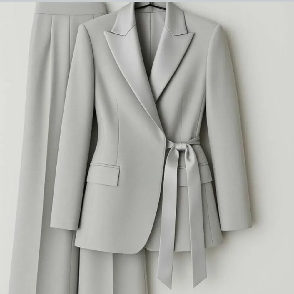 ชุดสูทผู้หญิงแบบสั่งตัด แฟชั่น - Women'S Formal Wear With Pants บทวิจารณ์และราคา