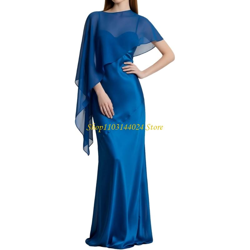 N5KE ผ้าชีฟองผ้าคลุมไหล่ไหลสำห - Women'S Formal Wear For A Wedding Guest บทวิจารณ์และราคา