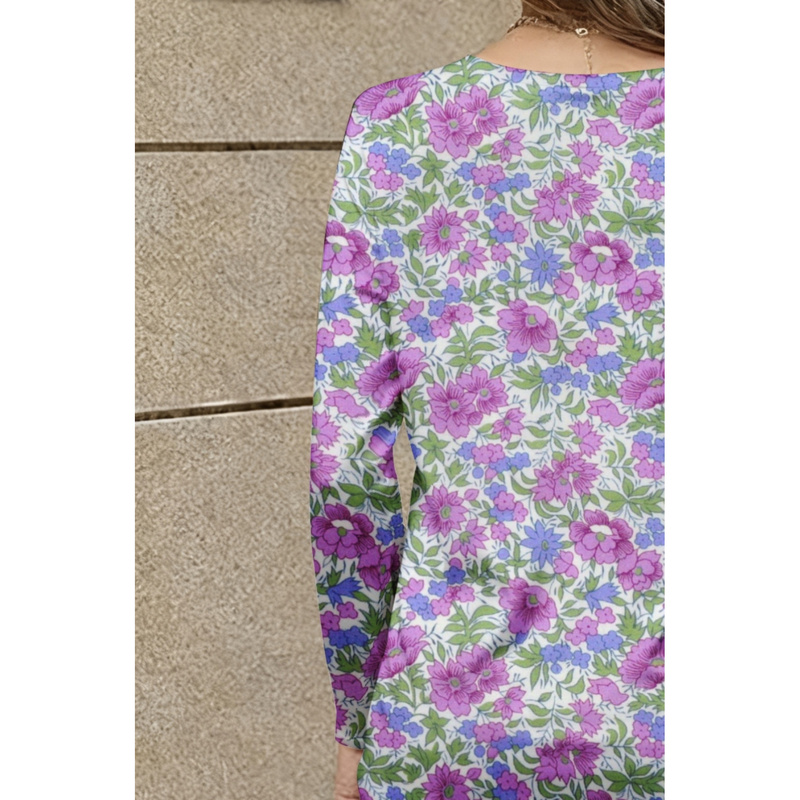 เสื้อผู้หญิงคอวีแขนยาวลายพิมพ์ - Women'S Formal Wear For A Wedding Guest บทวิจารณ์และราคา