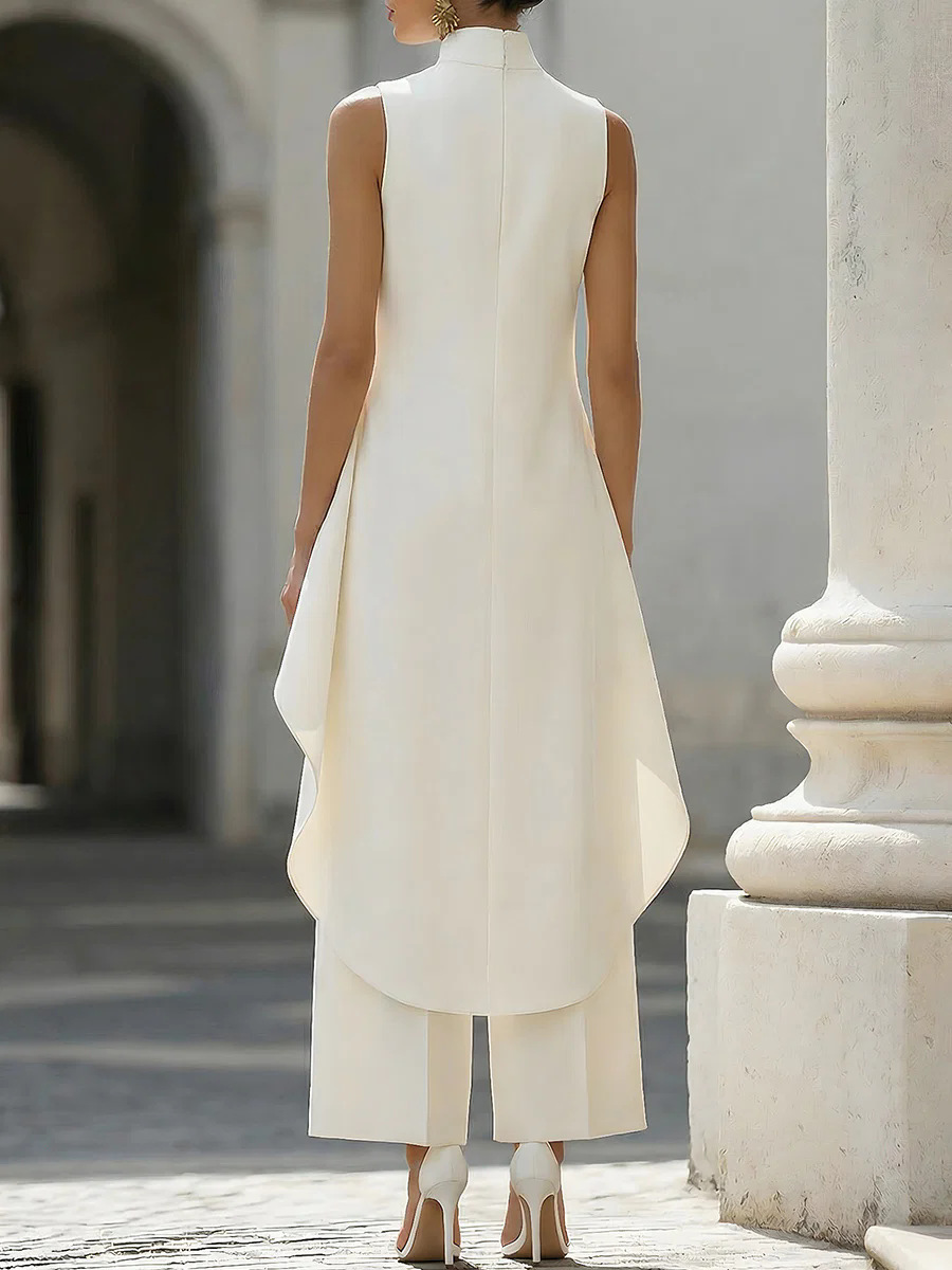 ชุดสูททำงานผู้หญิงสีพื้นแบบสอง - Women'S Formal Wear With Pants บทวิจารณ์และราคา